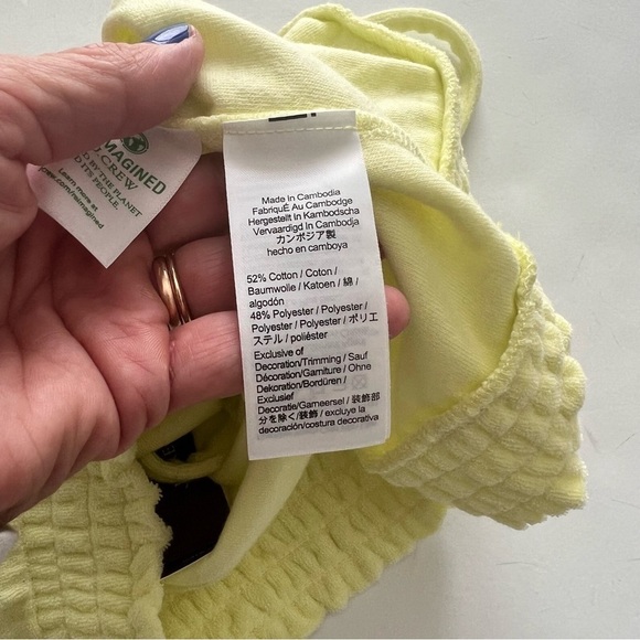 2/25 J Crew ❤️ Smocked Towel Terry
Tank For Women NEW - Picture 5 of 6